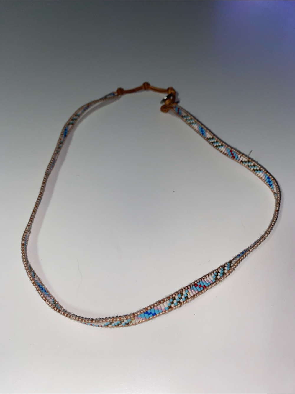 Beaded Multicolor Strand Necklace